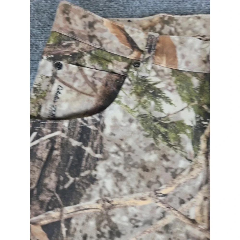 Cabela's ZONZ Woodlands Mens 34 Reg Camouflage Cargo Hunting Pants 1493